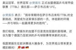 开云APP-德国乒乓球队翻盘法国乒乓球队，樊振东统治全场的简单介绍